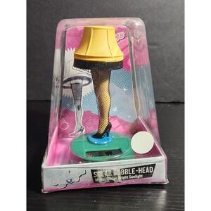 A Christmas Story Solar Powered Leg Lamp Bobble Head Decoration